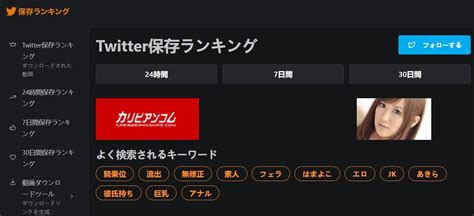 ツイッター動画の保存ランキング！